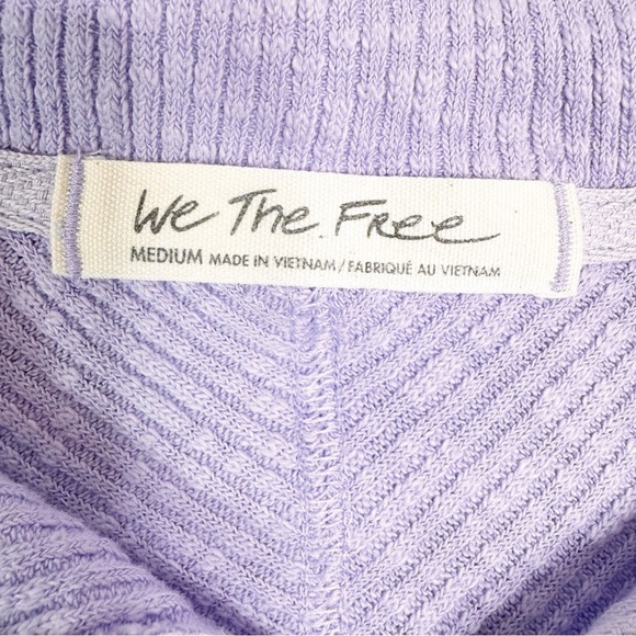 FREE PEOPLE Walk Away Tunic Top in Lavender Size M - Picture 7 of 10